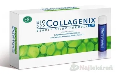 Esi Biocollagenix Lift beauty drinky v ampulách 10 ks