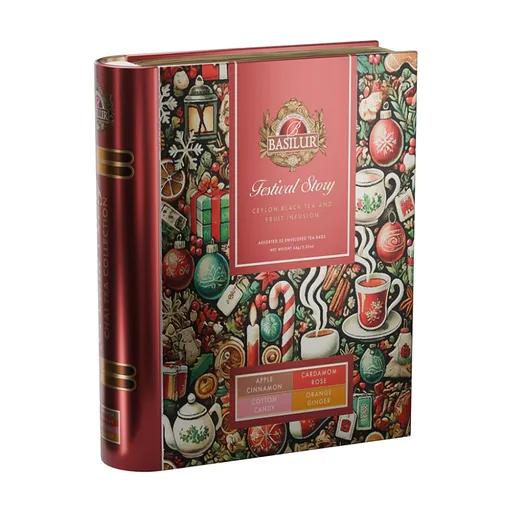 BASILUR Kolekcia festival variácie kniha 32 sáčkov