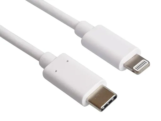 PremiumCord Lightning - USB-C™ USB nabíjací a dátový kábel MFi pre Apple iPhone/iPad, 1m