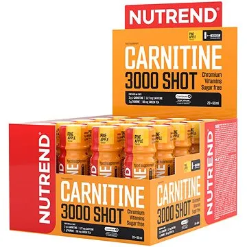 Nutrend Carnitine 3000 SHOT, 20× 60 ml (nadSPTnut0286)