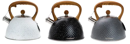 MAKRO - Čajník pískací 3L rôzne farby