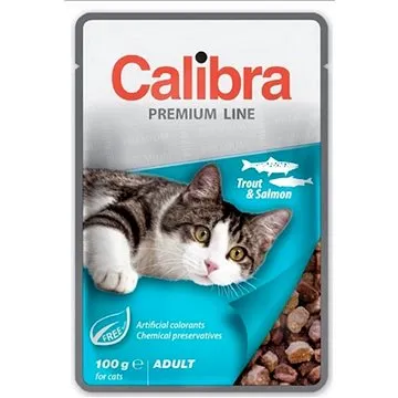 Calibra Cat  kapsička Premium Adult Trout