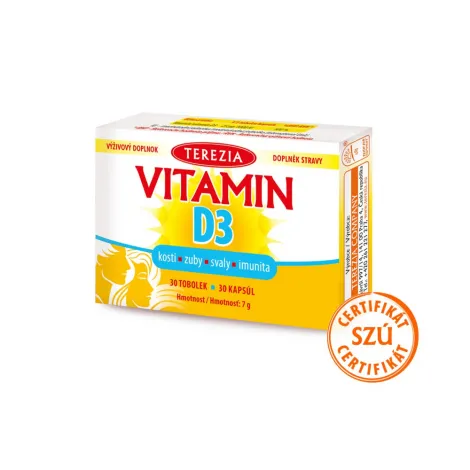 TEREZIA Vitamín D3 1000 IU cps 30