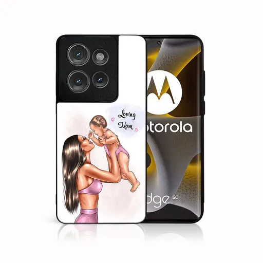MY ART Ochranný kryt pre Motorola Edge 50 LOVING MOM (115)