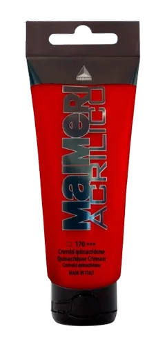 MAIMERI ACRILICO - Akrylové farby 170 - quinacridone crimson, 0,2 L