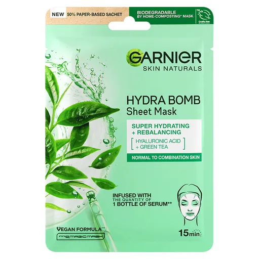 GARNIER Skin Naturals Textilná maska Moisture + Freshness 28 g