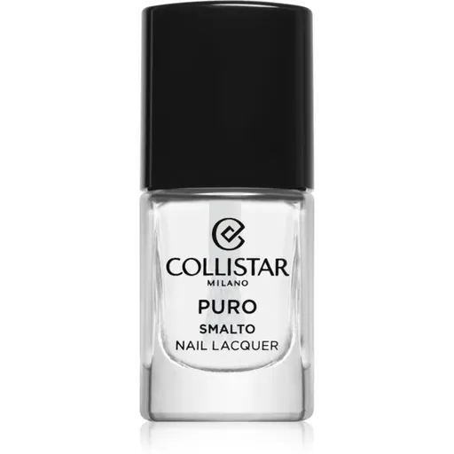 Collistar Puro Long-Lasting Nail Lacquer dlhotrvajúci lak na nechty odtieň 301 Cristallo Puro 10 ml