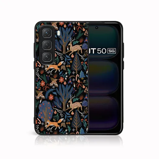 MY ART Kryt s vianočným dizajnom Infinix Hot 50 WINTER (071)