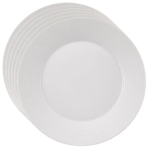 Orion Súprava porcelánových dezertných tanierov Mona linka 6 ks, 19 cm