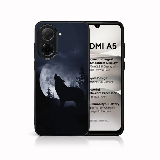 MY ART Ochranný kryt pre Xiaomi Redmi A5 WOLF (247)