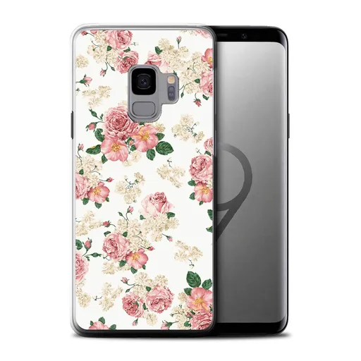 PROTEMIO MY ART kryt Samsung Galaxy S9 PINK ROSES (016)