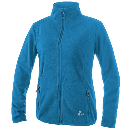 Canis (CXS) Dámska fleecová mikina GRANBY LADY - Azúrovo modrá | 2XL