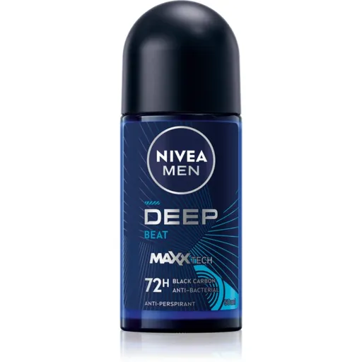NIVEA MEN Deep Beat guličkový antiperspirant 72h pre mužov 50 ml