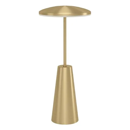 LED stolová lampa Eglo PICCOLA mosadz 900923