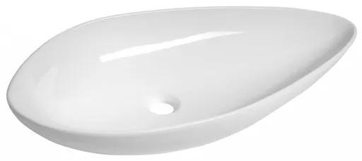SAPHO - OVALI keramické umývadlo 74x38,5cm, biela TU0713