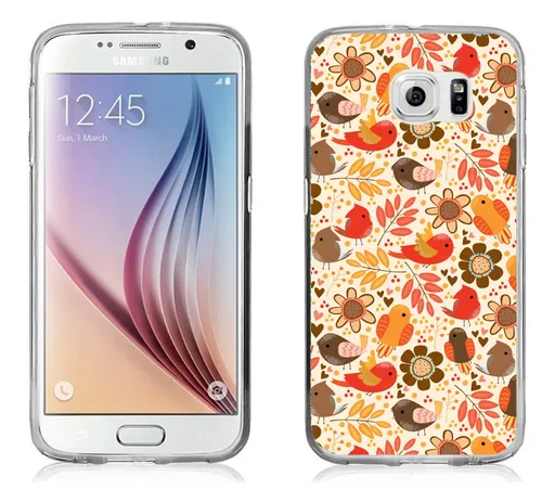 PROTEMIO MY ART kryt Samsung Galaxy S7 BIRDS (004) (004)