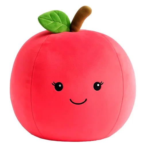 Vankúšik Squish Jablko Soňa, 35 x 35 x 32 cm