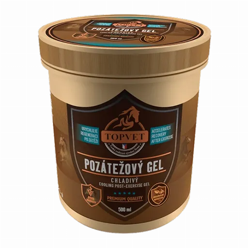 Pozáťažový gél pre kone – chladivý 500 ml – Green idea