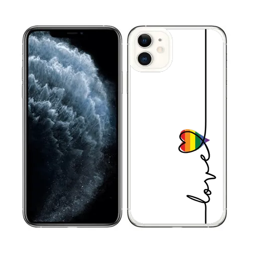 PROTEMIO MY ART Ochranný obal Apple iPhone 11 LOVE (054)