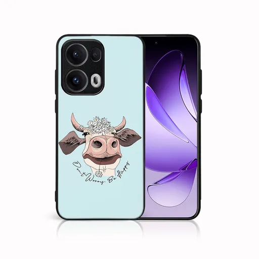 MY ART Ochranný kryt pre Oppo Reno13 Pro 5G HAPPY COW (181)