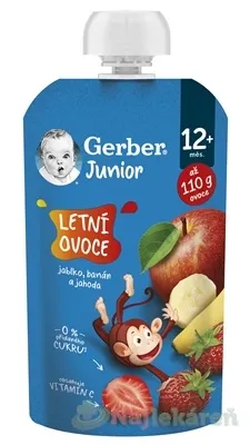 Gerber Junior Kapsička LETNÉ OVOCIE 110g