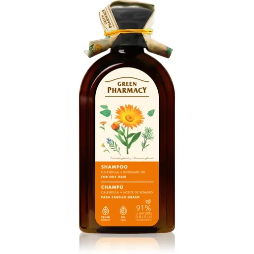 Green Pharmacy Calendula Shampoo šampón pre normálne až mastné vlasy 350 ml