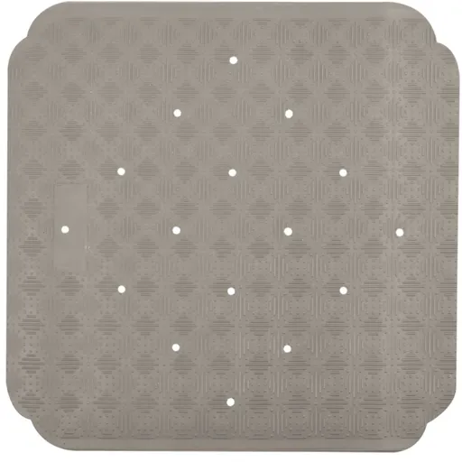 Spirella Protiskluzová podložka do sprchy RUBY,šedá, 53 x 53 cm