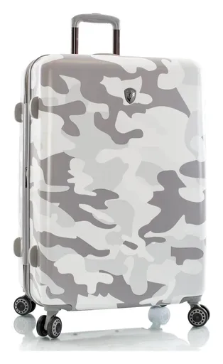 Veľký cestovný kufor Heys White Camo L