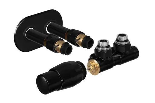 HOPA - TERM-SET-, stredový ventil Z4 - Farba - Čierna , Variant - Ľavá RDTERMSETLB