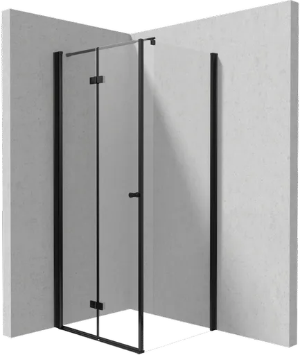 DEANTE/S - Sprchovací kút skladací 100 pevná stena 80 KTSXN43P+KTS_N38P KERRIA/0464