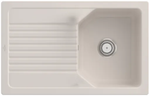 VILLEROY & BOCH VILLEROY & BOCH - Keramický drez Villeroy &amp; Boch Linara 45, 338401KR Cream 338401KR