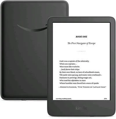 E-book Amazon Kindle Touch 2024 (16 GB), čierna, s reklamou