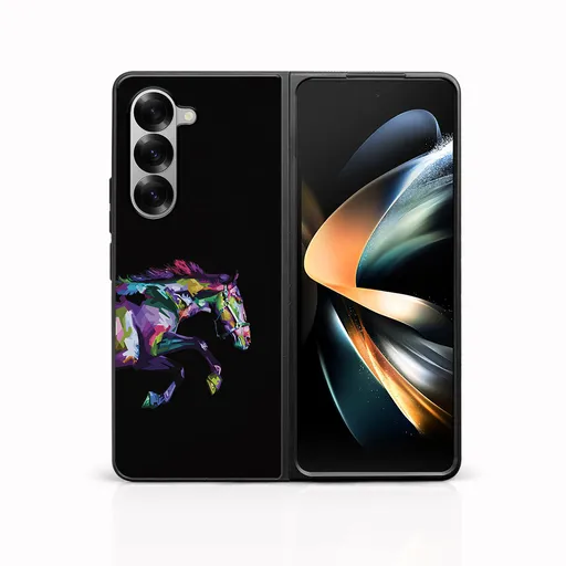 MY ART Ochranný kryt pre Samsung Galaxy Z Fold6 5G HORSE (249)