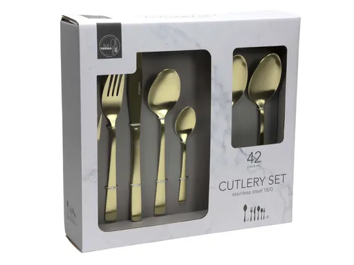 HIT SADA PRÍBOROV 42 KS ZLATÁ