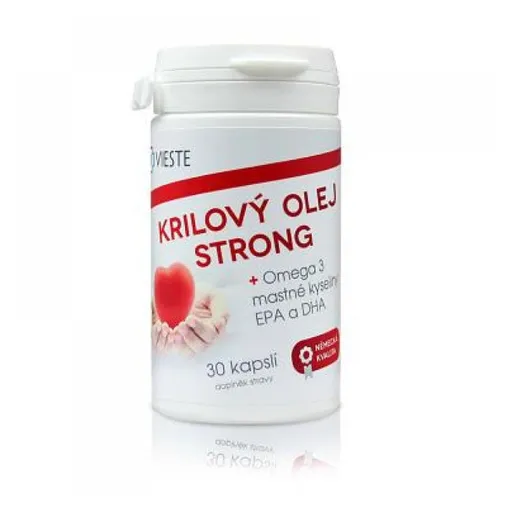 VIESTE atlantickej olej STRONG Omega - 30 kapsúl