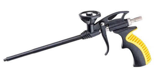 DEN BRAVEN - Aplikačná pištoľ na PUR peny (T500 PTFE) čierno žltá