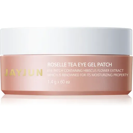 Jayjun Eye Gel Patch Roselle Tea hydrogélová maska na očné okolie proti opuchom a tmavým kruhom 60x1.4 g