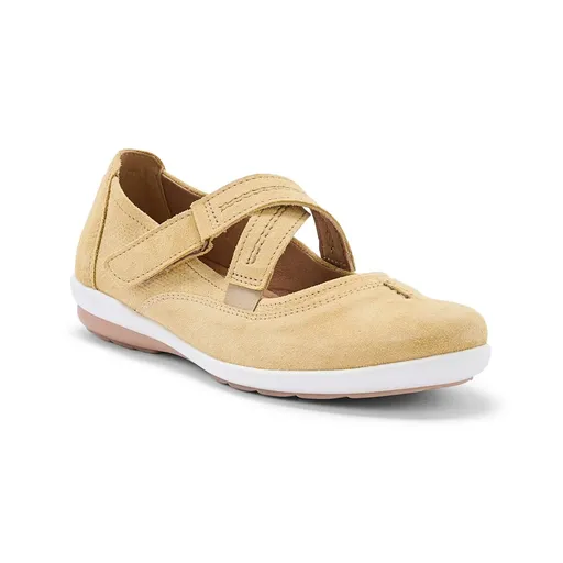 Kožené poltopánky s prekríženými remienkami Pédiconfort®