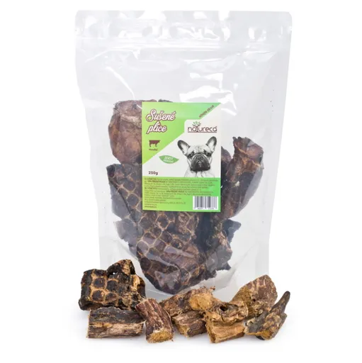NATURECA Pochúťka hovädzie pľúca sušené 250 g