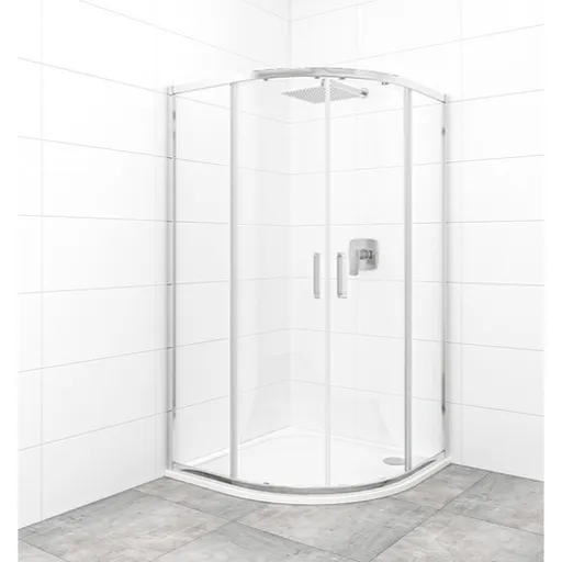 Sprchový kút štvrťkruh 100x100 cm SAT TEX SATBKTEXS100CRT