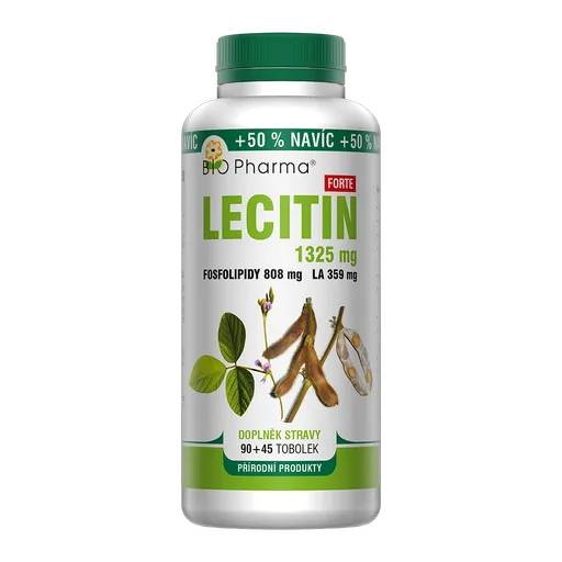 BIO PHARMA Lecitín Forte 1325 mg 90+45 kapsúl
