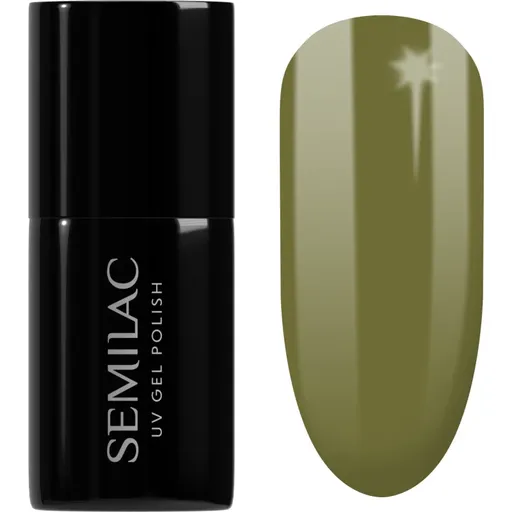 Semilac UV Hybrid WellBeing gélový lak na nechty s použitím UV/LED lampy odtieň 659 Matcha Latte 7 ml