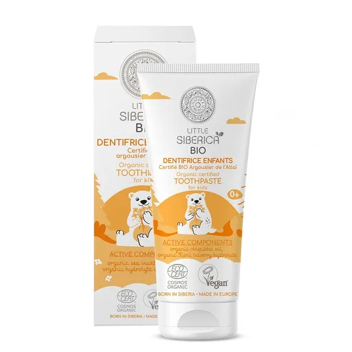 LITTLE SIBERICA Zubná pasta pre deti Altajský rakytník 60 g