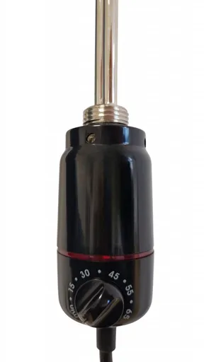 OLSEN SPA - Vykurovacia tyč PATRONA s termostatom - Farba vykurovacej tyče - Čierna, Výkon vykurovacej tyče - 150 W RADPST156