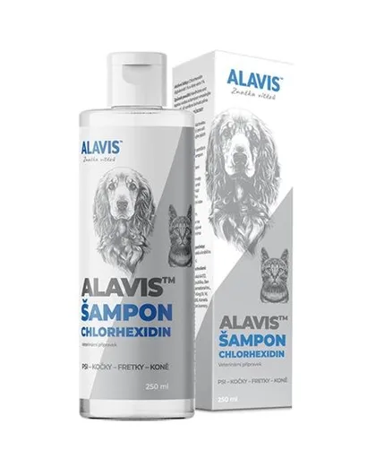 Alavis šampón Chlórhexidín 250 ml