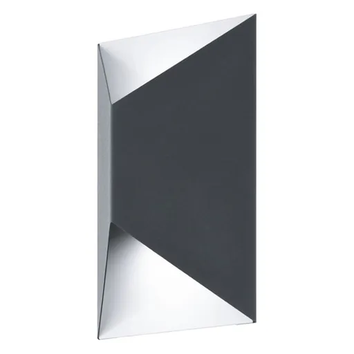 Eglo Led nástenné svetlo predazzo oceľ čierna 93994
