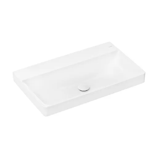 Hansgrohe Xelu Q umývadlo 80x48 cm bez otvoru pre batériu, bez prepadu 61021450