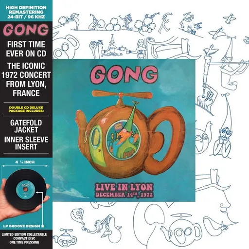 Gong, LIVE IN LYON 1972, CD