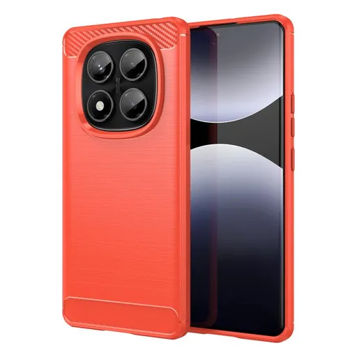 FLEXI TPU Ochranný kryt Xiaomi Redmi Note 14 Pro červený