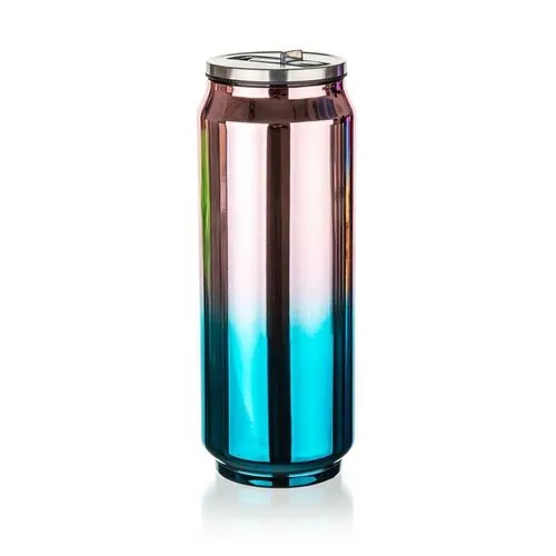 Banquet Termoska BE COOL 430 ml, zlatoružová a modrozelená